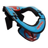 Protetor Cervical Adulto Mrpro Neck Brace Motocross Azul Cia