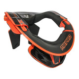 Protetor Cervical Motocross Mr Pro Neck Brace Adulto Laranja