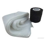 Protetor Clip Cord Cabo Dermógrafo Clear Bandagem Preta