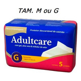Protetor Colchão Descartável Geriátrico Adultcare Premium
