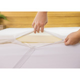 Protetor Colchão Pillow Top Cama Queen Size Espuma P u Macio