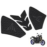 Protetor De Almofada De Tanque De Motocicleta Compatível Com Yamaha MT 09 MT09 2021 2022 2023 Almofada De Tanque De Combustível Lateral De Motocicleta Adesivos De Protetor De Tanque De Tanque Decalque