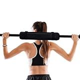 Protetor De Barra Para Agachamento Academia Exercício Espuma Confortável Profissional Elevação Pélvica Treino Casa Musculação Preto 