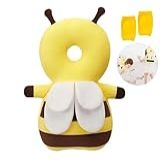 Protetor De Cabeça De Bebê- Protetor De Cabeça De Outono- Mochila Ajustável De Proteção De Cabeça De Bebê Com Joelheiras Para Engatinhar- Protetor De Cabeça De Bebê Seguro- Mochila De Proteção De