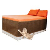 Protetor De Cama Box E Arranhador Para Gatos