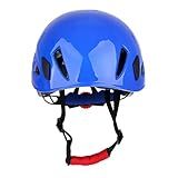 Protetor De Capacete De Resgate Leve E Seguro Para Escalada Em Montanhas Cavernas Rapel Azul