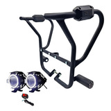 Protetor De Carenagem Crosser 150 Com Farol De Milha Led U7