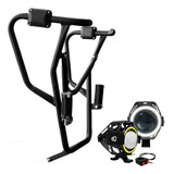 Protetor De Carenagem E Motor Lander Xtz Par Farol Led