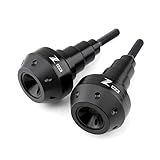 Protetor De Choque De Escape Proteção Do Motor Da Motocicleta Sliders Tampa Frame Sliders Crash Pad Falling Protector Guard Para KAWASAKI ZH2 Z H2 Z H2 2019 2021 Color Black Size One Size 