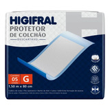 Protetor De Colchão Descartável Geriátrico Lençol Higifral G