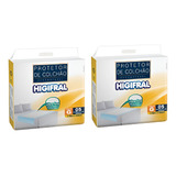 Protetor De Colchão Lençol Absorvente 150x80cm 10un Higifral