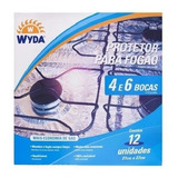 Protetor De Fogão Papel Aluminio 12 Und 4 Ou 6 Bocas Premium