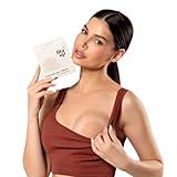 Protetor De Mamilo De Silicone De 12 Cm Para Seios Não Marca Na Roupa Ultra-fino Fita Up -Creme-