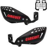 Protetor De Mão Circuit Vector Carbon Moto Universal Par