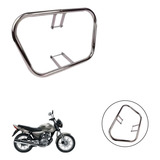 Protetor De Motor Cromado Honda Titan 150 Ks es 2009 Á 2013
