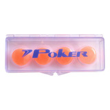 Protetor De Ouvido Poker Silicone Soft Laranja
