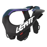 Protetor De Pescoço Cervical Leatt Brace Gpx 3 5 Motocross Cor Preto azul Tamanho P m