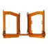 Protetor De Radiador Laranja   Ktm Exc 250 300 2t 2024 2025