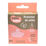 Protetor De Seios Em Silicone Amamentação Ultra Finos Sana