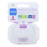 Protetor De Seios Mamilo Nipple Shield Mam 2 Unidades