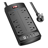 Protetor De Sobretensão Power Strip Extensão Nuetsa Flat P