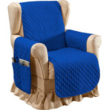 Protetor De Sofa 1 Lugar Poltrona Cadeira Do Papai/vovo
