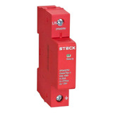 Protetor De Surto Dps Steck 40ka 275vca 1 5kv Vermelho