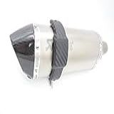 Protetor Deslizante De Escape Moto4UMOTO4U Hexagon Preto ES02