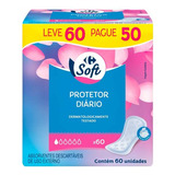 Protetor Diário Carrefour Soft Leve 60