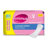 Protetor Diário Intimus Cuidado Diário S Perfume 80 Und