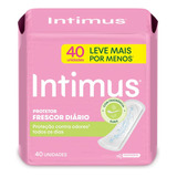 Protetor Diário Intimus Frescor Diário 40 Unidades