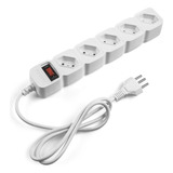 Protetor Eletrônico Intelbras 5 Tomadas Epe205 Bivolt Branco