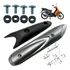 Protetor Escapamento 2 Parte Yamaha Crypton T115 2009 A 2015
