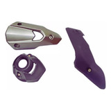 Protetor Escape Fazer 250 2018 2024 3 Peças