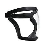 Protetor Facial Completo Capa Protetora Transparente Anti-neblina à Prova D-água à Prova De Vento à Prova De Vento Respirável Proteção Facial Filtro Anti-pm2-5 Embutido Para Limpeza De Trabalho