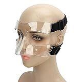 Protetor Facial Esportivo Protetor Facial Para Nariz Máscara Facial Ajustável Máscaras De Treinamento Esportivo Protege Rosto E Nariz Contra Lesões Para Homens E Mulheres