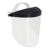 Protetor Facial Máscara Lente Incolor 8 Epi Com Suspensão Cor Preto