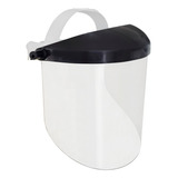 Protetor Facial Máscara Lente Incolor 8 Epi Com Suspensão Cor Preto