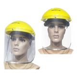 Protetor Facial Viseira Trasparente Com Catraca Epi 1 Und