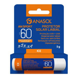 Protetor Hidratante Labial Fps 60 An Sport Sem Cor Anasol
