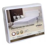 Protetor Impermeável P Colchão King Ortobom 2 00x1 90 Mts Cor Branco Desenho Do Tecido Liso