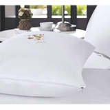 Protetor Impermeável Travesseiro Malha Slim Altenburg Cor Branco Liso