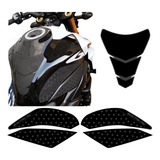 Protetor Lateral Duplo Tanque Pad Knee Grip Moto Gsx S 750
