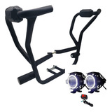 Protetor Motor Carenagem Tornado 250r Farol Milha Led
