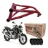 Protetor Motor  Stunt Race Fazer 250 2006-2018 Vermelho