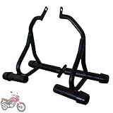 Protetor Motor Titan 160 Fan 160 Start 160 CG 125 2014 2024 Preto