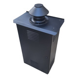 Protetor Para Aquecedor A Gás 90ax50lx24p Preto Metalsul