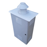 Protetor Para Aquecedor A Gás Branco 75x42x24cm Metalsul
