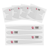 Protetor Para Maçanetas Fiat Kit 8 Adesivos Transparentes
