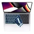 Protetor Película Teclado New Macbook Air 13 A1932 M1 A2337